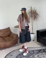 Kea Two-Pocket Crop Check Shirt