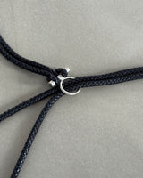 Ring two-string loop strap belt
