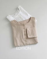 MADE. Feri henley 3/4-sleeve T-shirt