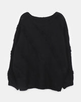 Nahi Bouclé Loose Round-Neck Knit
