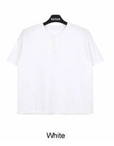 パラ ソフト ヘンリーネック ショートスリーブ Tシャツ