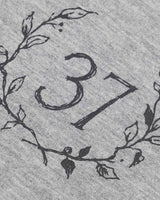Club No.37 Henley Neck T-Shirt Melange Gray