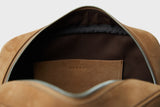 BROSCHE BAG SUEDE CARAMEL