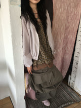 Cotton Big Cargo Pants