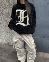 B angora knit