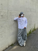 ブレーキ レタリング ロングスリーブTシャツ 3C