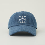 Avivere logo mid denim