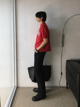 [A-T0114] シカゴクロップ半袖Tシャツ (4色)