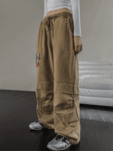 カーチョンパッチピグメントパンツ