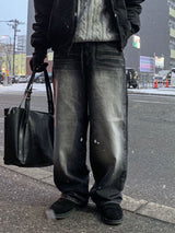 Nobel leather tote shoulder bag