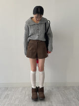 Suede Brushed Shorts