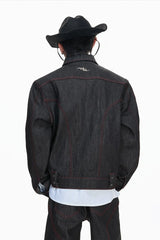 Okayama Raw Denim Bomber Jacket