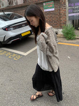 Roca Vintage Lace Hood Cardigan