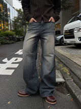 Luen Contrasted leather jacket