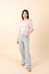 シースルーリボントップス Pink