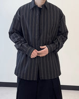 Linear Stripe Over Shirt