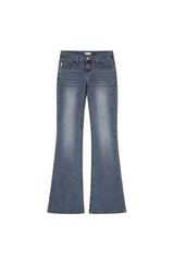 California bootcut jeans, Mid Blue