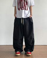 Ded Pintuck Nylon Pants