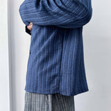 クリンクルテクスチャー ロングスリーブシャツ