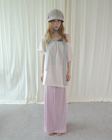 MAUVE STRING LONG SKIRT