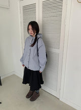 ブリキンコットンミディフリルスカート