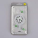 [MADE]TTUMARO Four-Leaf Clover MagSafe Clear Phone Case
