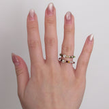 [CCNMADE] Kingstone Plumeria Ring (7color)