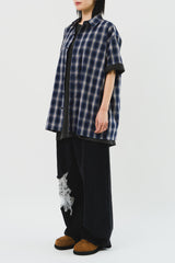 Beo Checked Half Shirt (2color)