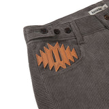 Wonky corduroy pants / Dusty gray