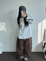 5000SOLD カーゴVer 2ピンタックバルーンパンツ🖤4COLOR