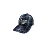 "SECOND CLOSET" エンブロイダリーチェックキャップ