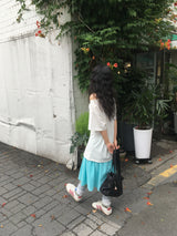 スリットオーバーサイズTシャツ