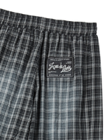 25FW チェックトラックウォッシュドパンツ ブラック