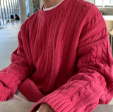 Glife Semi Overfit Round Knit