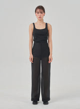 Clear pants (black)