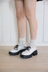 [3EA 1SET] SPECKLED WOOL SOCKS SET