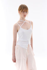 EVAN SLEEVELESS TOP / WHITE