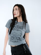 ハートブレイカーズクラブTシャツ [カーキ]