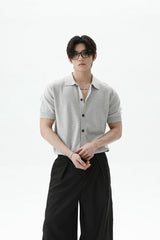 Vintage Knit Button Up Cardigan