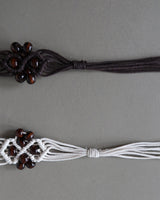 Ethnic bohemian hippie strap belt