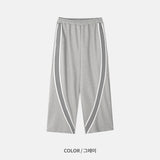 バントダイアゴナルトラックワイドスウェットパンツ 3C