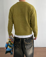 Champer Soft Wool Crop Knit