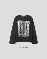 River see-through knit