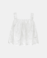 Delphine Punching Sleeveless Blouse