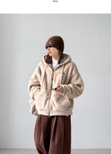 Ear Flap Button Beanie