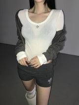 クラウンボディスーツ(3 color)