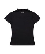 UTOPIA COLLAR TEE (BLACK) F26QB055