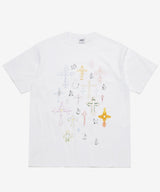 Sketch Cross Tee - White       
