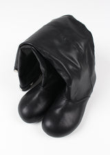 ROUND STUD BUCKLE BOOTS