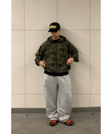 Pocket Curved Sweatpants